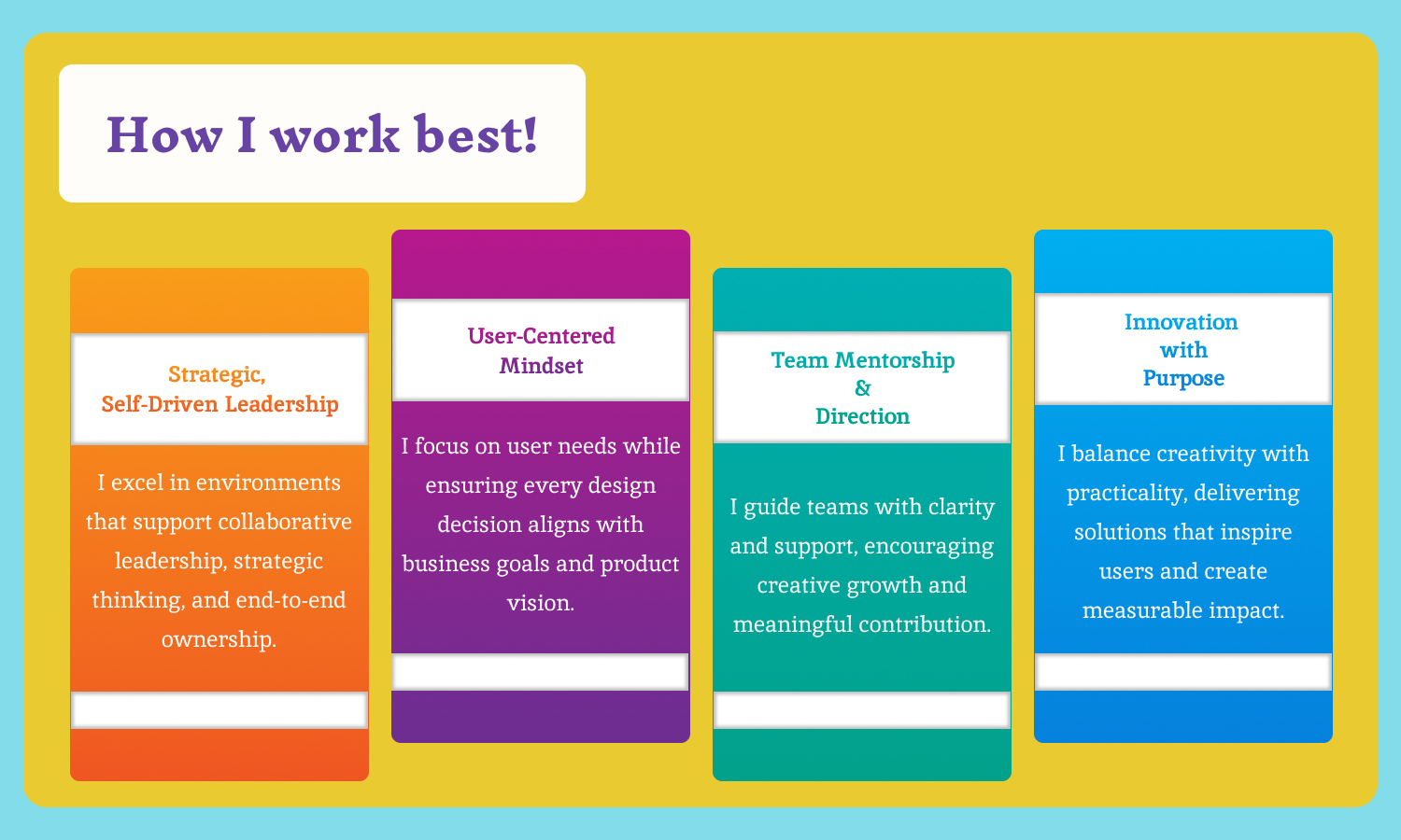 How we can best work together